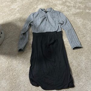 Flattering body con business dress